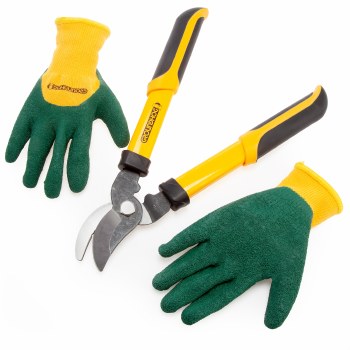 GROUNDHOG MINI BYPASS LOPPER 15"/380MM & GLOVE SET