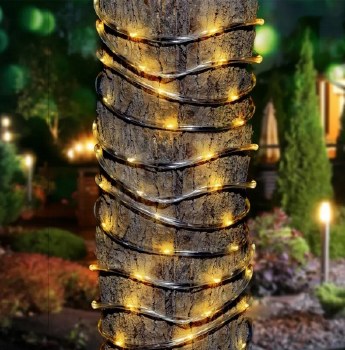 GRUNDIG SOLAR STRING LIGHTS - WARM WHITE - 10M