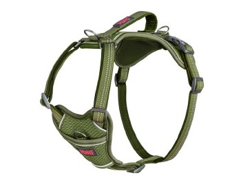 HALTI ANATOMY HARNESS GREEN LARGE