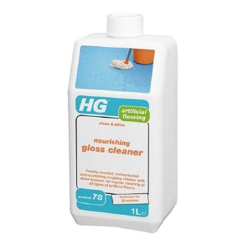 HG ARTIFICIAL FLOORING NOURISHING GLOSS CLEANER