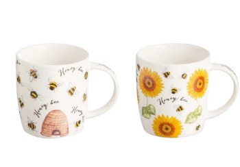 PRICE&KENSINGTON HONEY BEE MUG ASSORTED 34CL