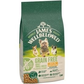 JAMES WELBELOVED GRAIN FREE ADULT  SMALL BREED - TURKEY AND VEG 1.5KG