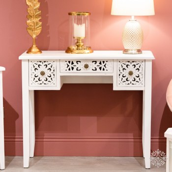 JESSIE CONSOLE TABLE - WHITE