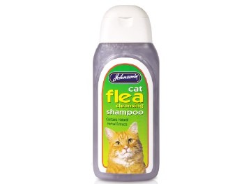 JOHNSONS CAT FLEA SHAMPOO 125ML