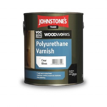 JOHNSTONE POLYURETHANE VARNISH CLEAR GLOSS 5L