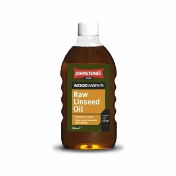 JOHNSTONES RAW LINSEED OIL 500ML