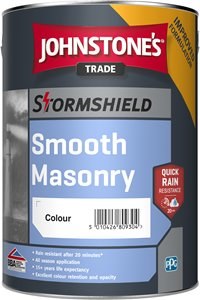JOHNSTONES SMOOTH MASONRY  2.5L - BLACK