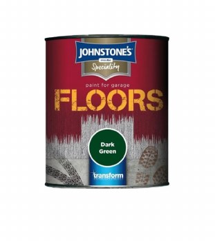 JOHNSTONES SPECIALITY PAINT FOR GARAGE FLOOR - DARK GREEN 250ML