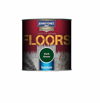 JOHNSTONES TRANSFORM GARAGE FLOOR SEMI GLOSS DARK GREEN 750ML