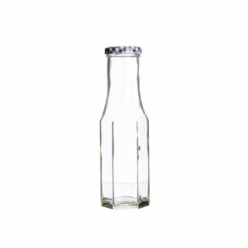 KILNER HEXAGONAL TWIST TOP BOTTLE 250ML