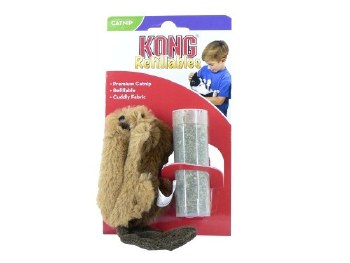 KONG BEAVER CATNIP CAT TOY 22CM