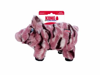 KONG LOW STUFF STRIPES PIG MED