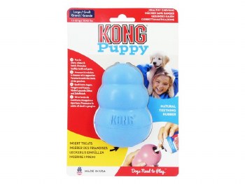 KONG PUPPY PINK/BLUE CHEW -  LARGE