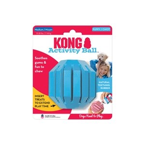 KONG PUPPY ACTIVITY BALL - MEDIUM