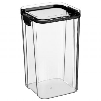 LARGE AIRTIGHT CLIPLOCK CONTAINER GREY 2300ML