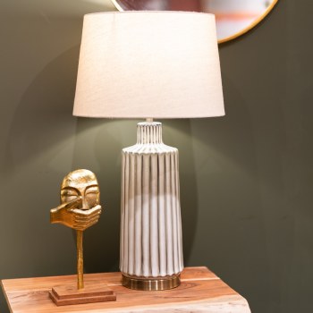 LAYLA CERAMIC TABLE LAMP 72CM