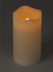 LED CANDLE WITH TIMER 7CM X 13CM