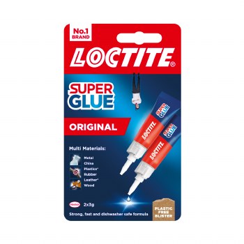 LOCTITE SUPERGLUE DUO LIQUID 2 X 3 GRM