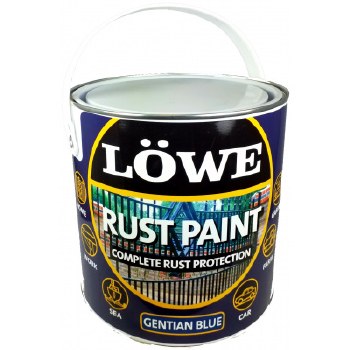 LOWE RUST AND METAL PAINT - GENTIAN BLUE 2.5L