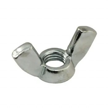 M6 STEEL WING NUT ZINC PLATED
