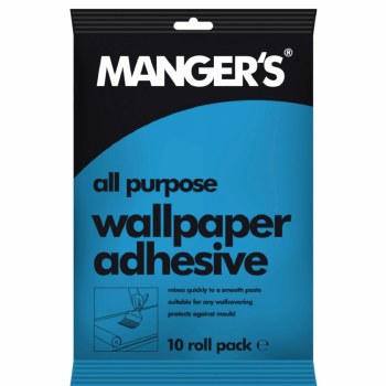MANGERS ALL PURPOSE WALLPAPER ADHESIVE 10ROLL PACK