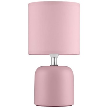 MANHATTEN SMALL TABLE LAMP PINK/BLACK
