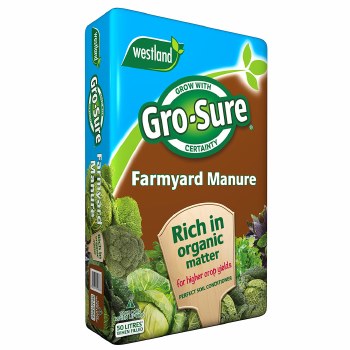 WESTLAND GRO-SURE FARMYARD MANURE 50 LITRES