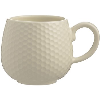 MASON CASH EMBOSSED HONEYCOMB CREAM MUG