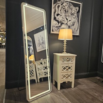 MODENA CHEVAL LED MIRROR- WHITE 160X50CM