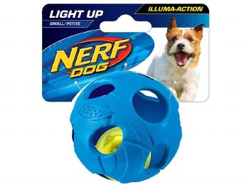 NERF LIGHT UP LED BASH BALL SMALL