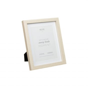 NEW YORK WOOD EFFECT PHOTO FRAME 6X8"