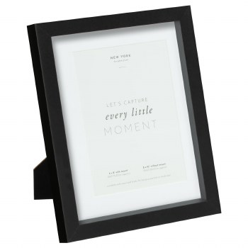 NEW YORK BOX PHOTO FRAME 6X8" - BLACK
