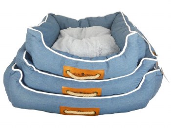 PAW PRINT ROPE BLUE LARGE 73CM