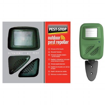 PEST-STOP OUTDOOR PEST REPELLER - ULTRASONIC ALL PEST