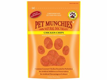 PET MUNCHIES CHICKEN CHIPS 100G