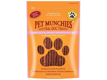 PET MUNCHIES CHICKEN & SWEET POTATO 90G