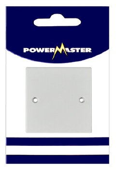 POWERMASTER 1 GANG BLANK PLATE