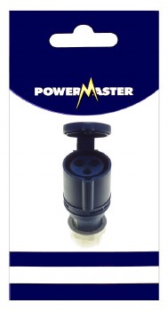 POWERMASTER 220V 16 AMP 2 PIN + EARTH COUPLER