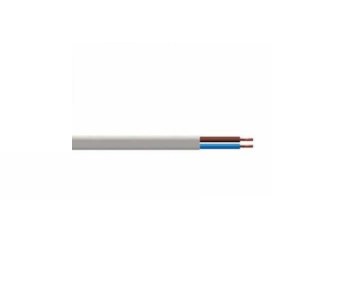 POWERMASTER 2 X 0.5  2 CORE  WHITE CIRCULAR FLEX