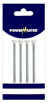 POWERMASTER 3.5 MM X 75 MM SOCKET SCREWS NP - 4 PACK