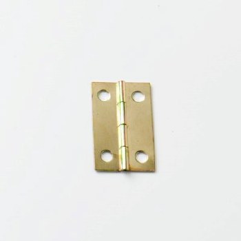 PREMIER 2 PCE 1/2" BRASS MINI HINGE