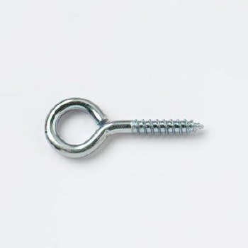 PREMIER 10 PCE 40 X 8 MM STEEL SCREW EYES B.Z.P.