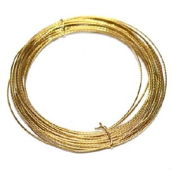 PREMIER BRASS COATED PICTURE WIRE 6MTR