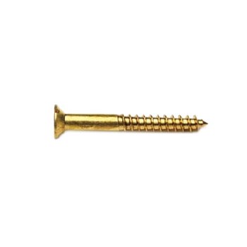 PREMIER 50 PCE 4 X 1/2" CSK SLOTTED SCREW BRASS BLISTER