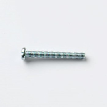 PREMIER 4 PCE M5 X 50 MM MACHINE SCREW PAN HEAD SLOTTED & NUT B.Z.P.