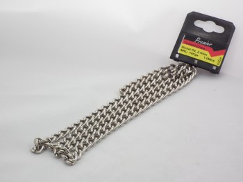 PREMIER 1 MTR 2.4 X 15 MM NICKLE PLATED TWISTED CHAIN