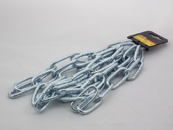 PREMIER 2 MTR 6 X 42 MM BRIGHT ZINC PLATED WELDED CHAIN