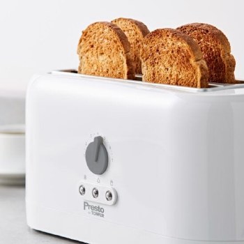 PRESTO LONG SLOT TOASTER 4 SLOT