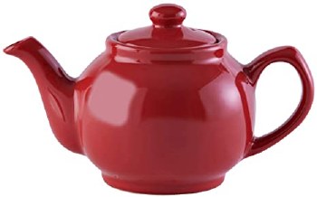 PRICE & KENSINGTON RED 2CUP TEAPOT