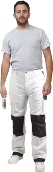 PRO GOLD PRO TROUSERS WHITE 34"